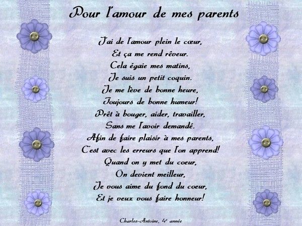 Il va rencontrer mes parents